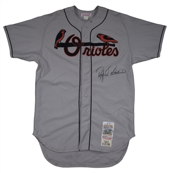 1996 Rafael Palmeiro Game Used & Signed Baltimore Orioles Turn Back the Clock To 1930s Jersey 